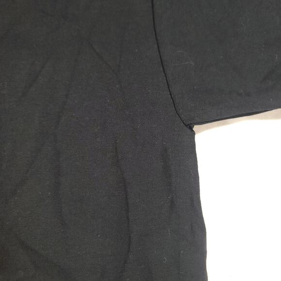 Fruit of the Loom Short Sleeve Crew Neck Casual T-Shirt Adult Mens Size M Black - Picture 4 of 9